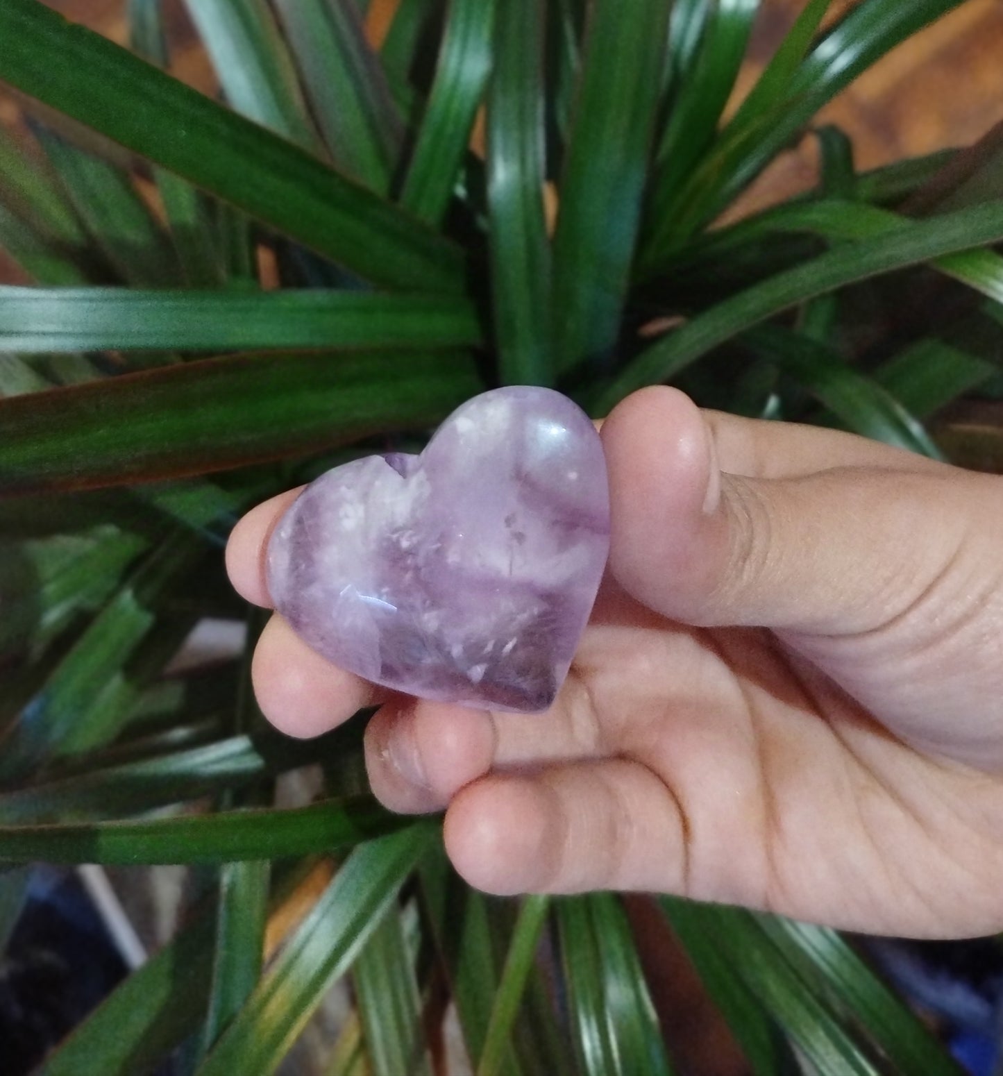 Coração Fluorite