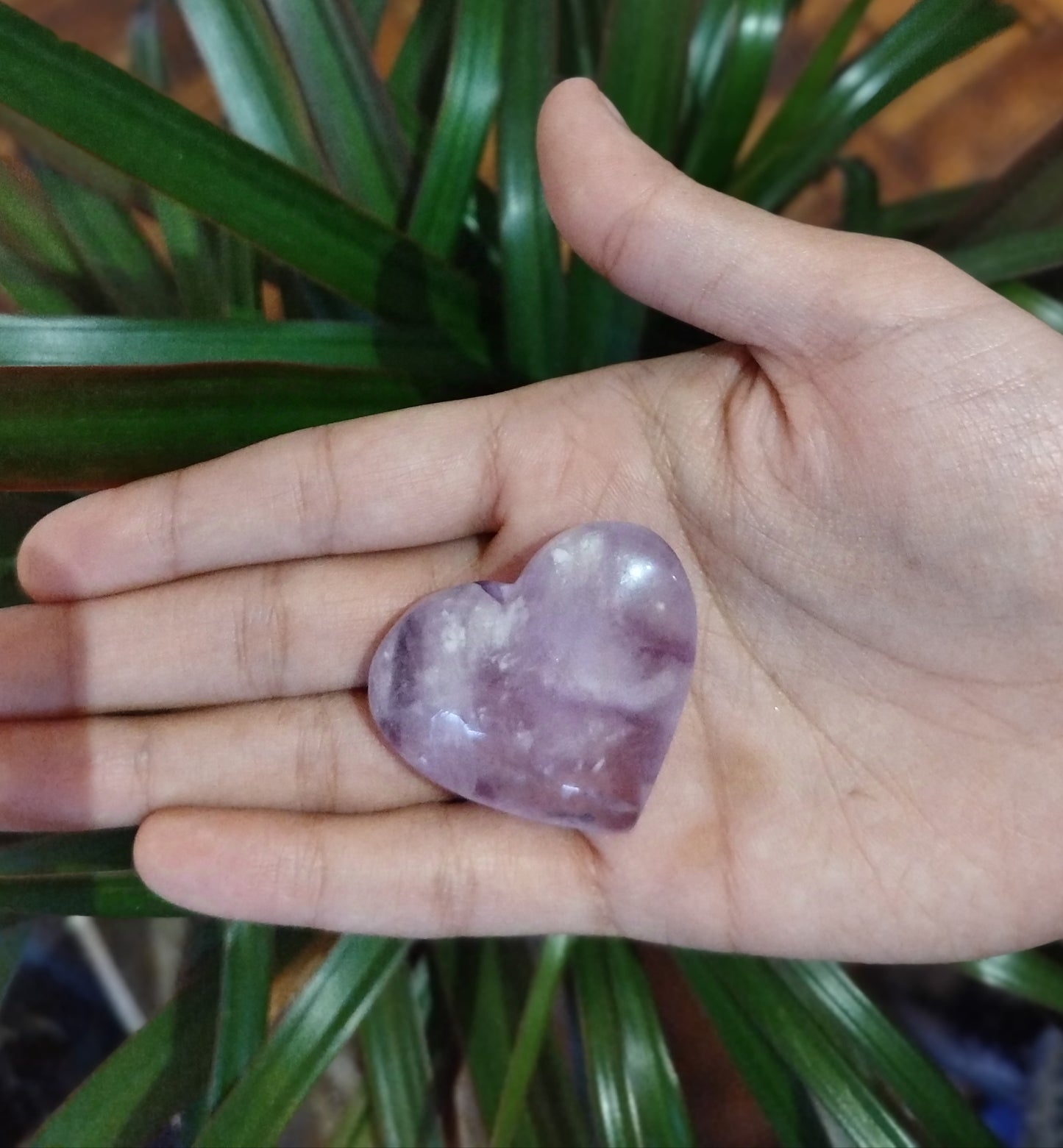Coração Fluorite