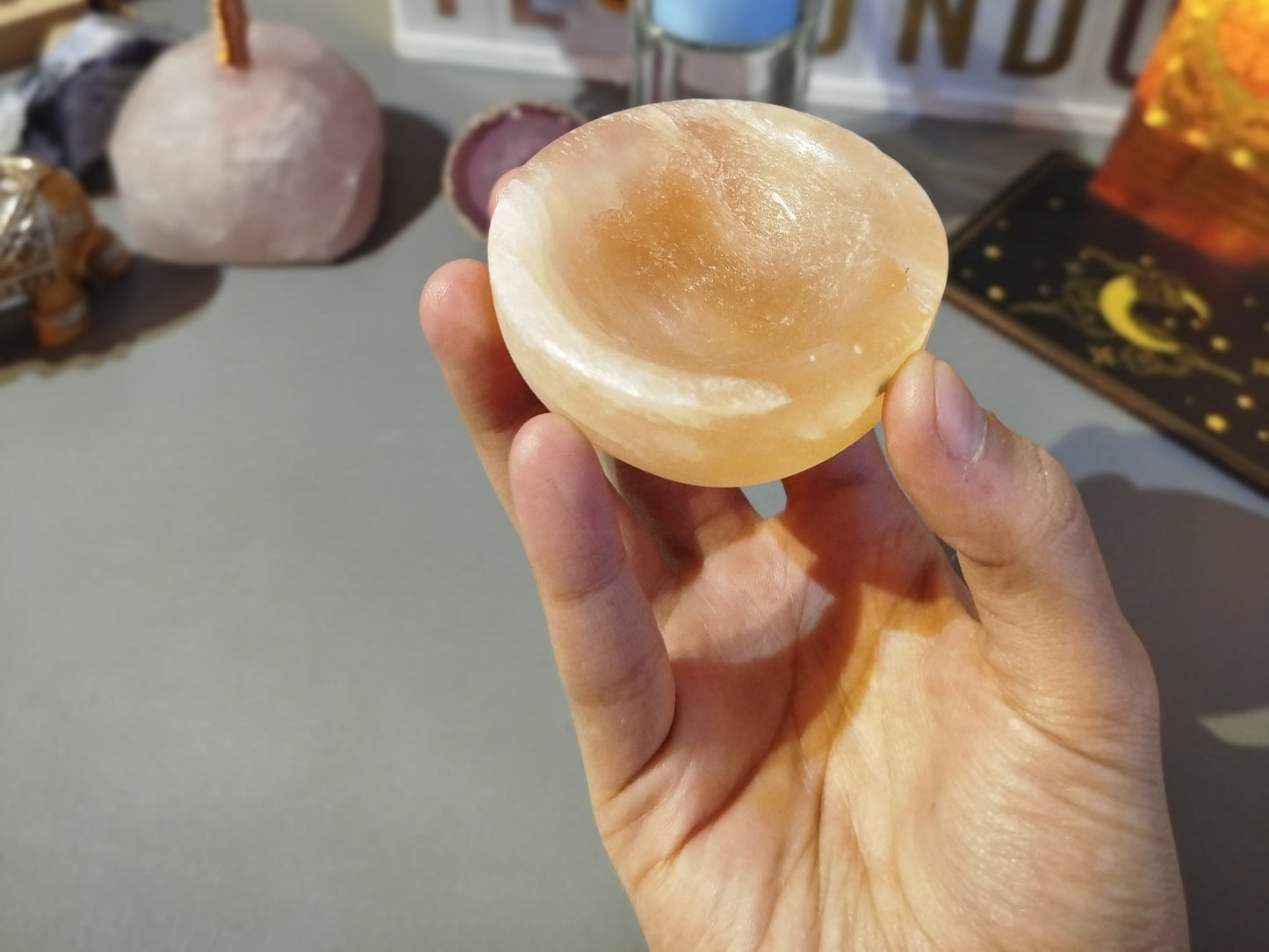 Taça Selenite Laranja