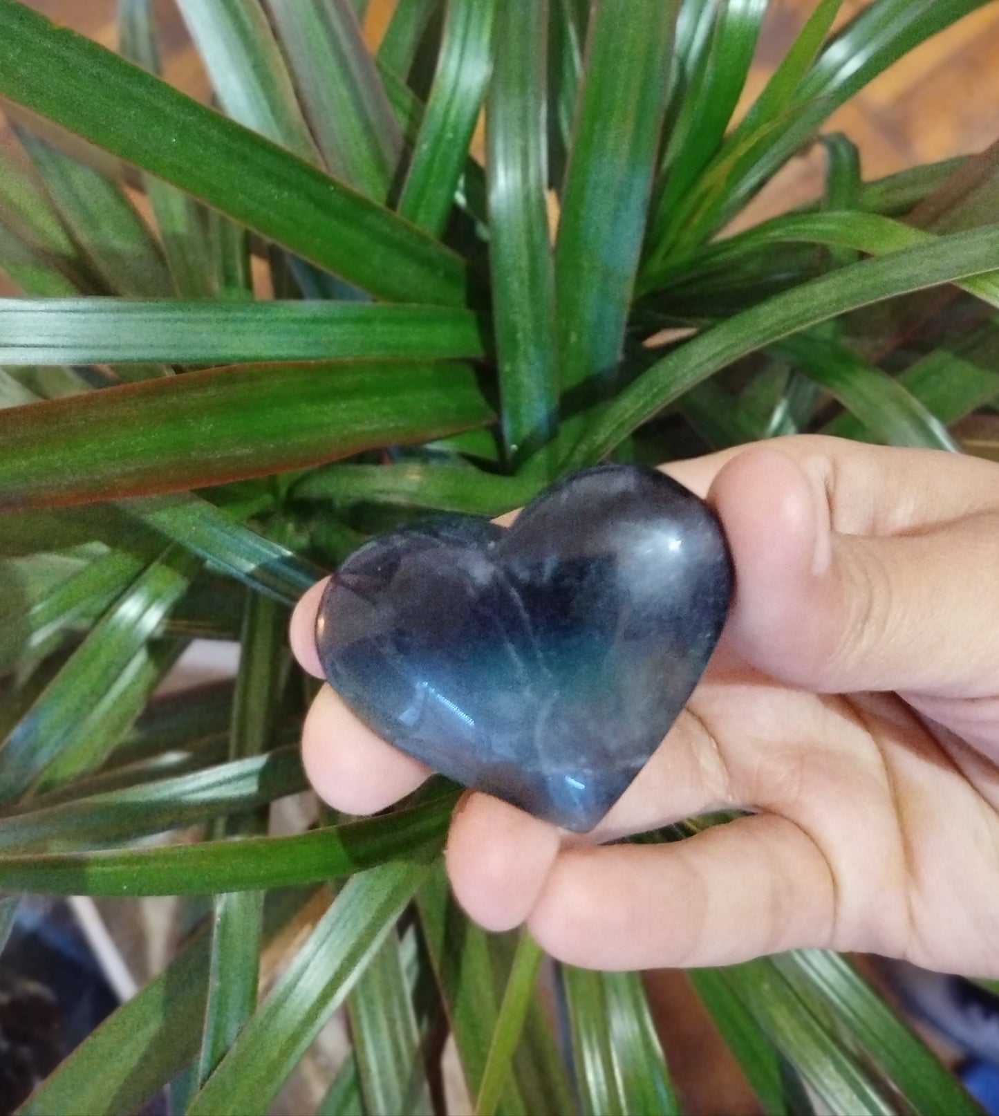 Coração Fluorite