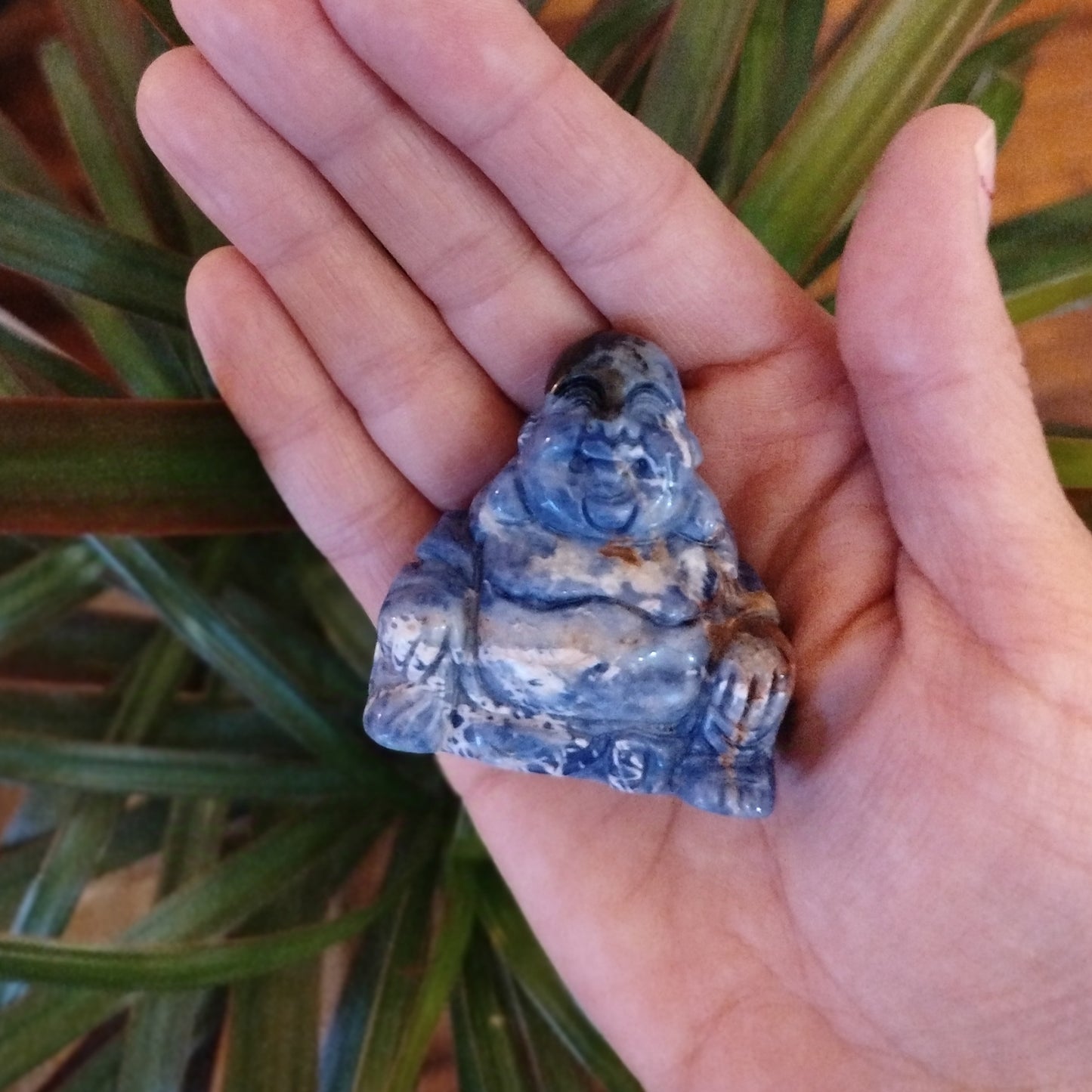 Fat Buda em Pedra Natural