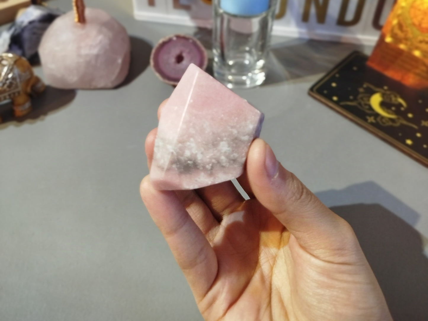 Pedra Opala Rosa