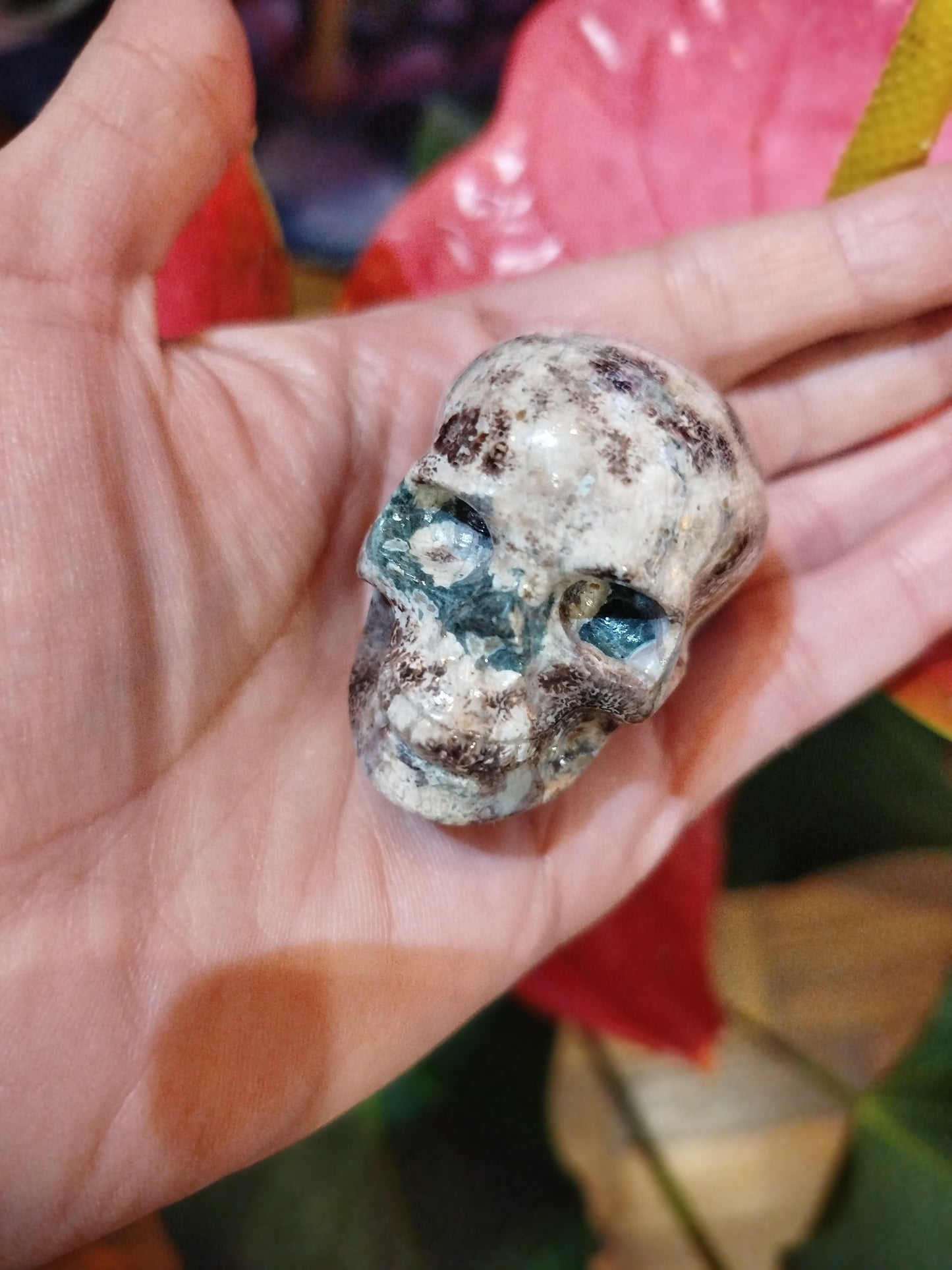 Crânio em Pedra Natural