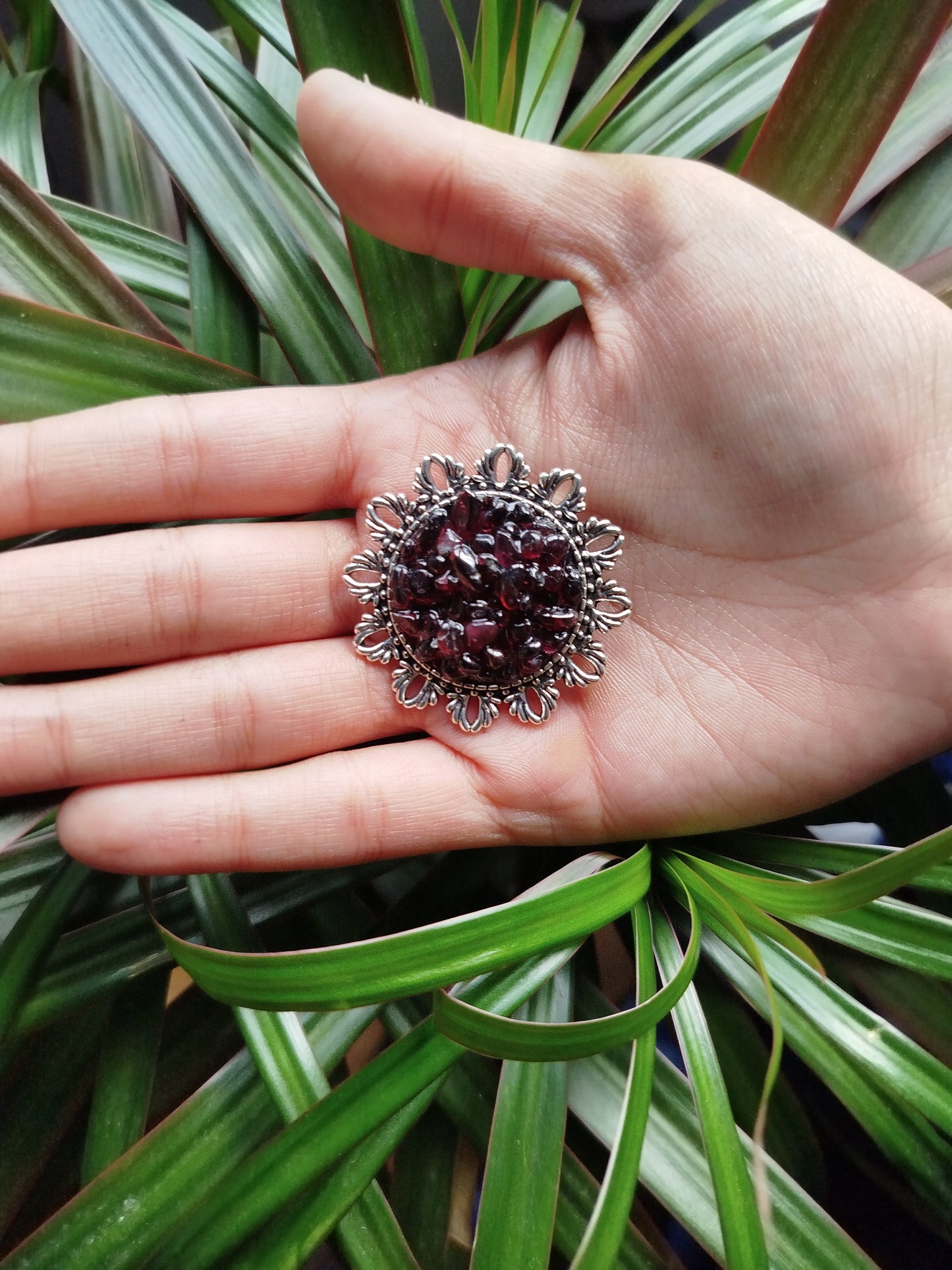 Broche Garnet