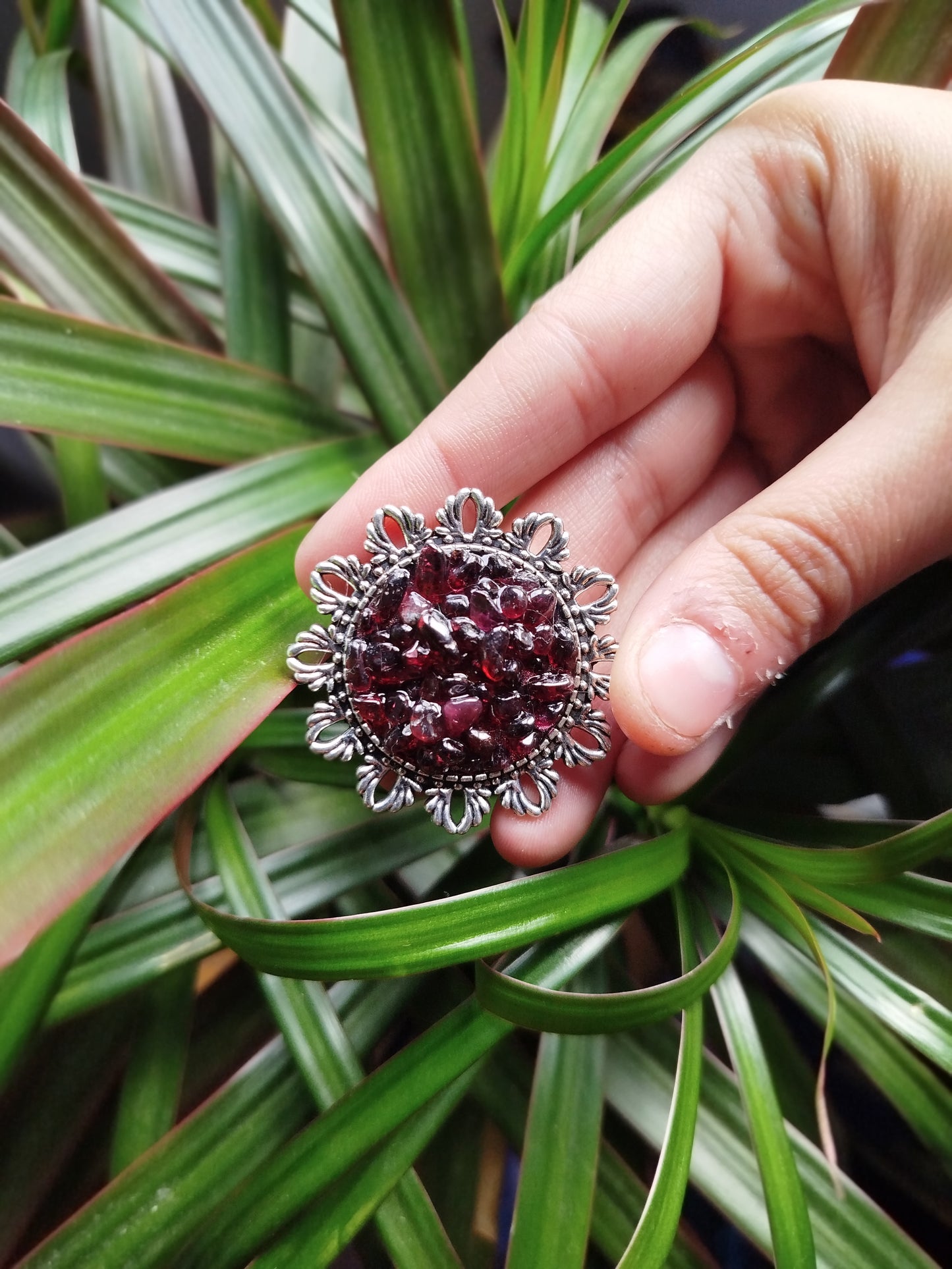 Broche Garnet