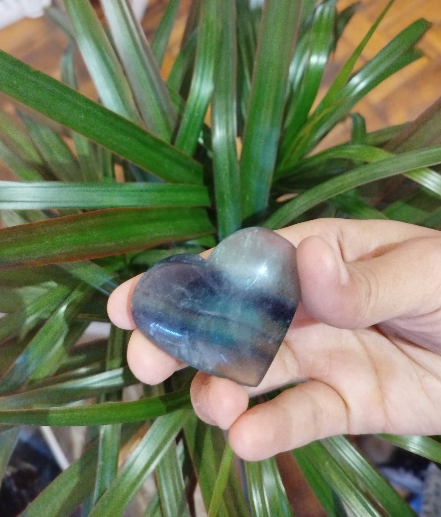 Coração Fluorite