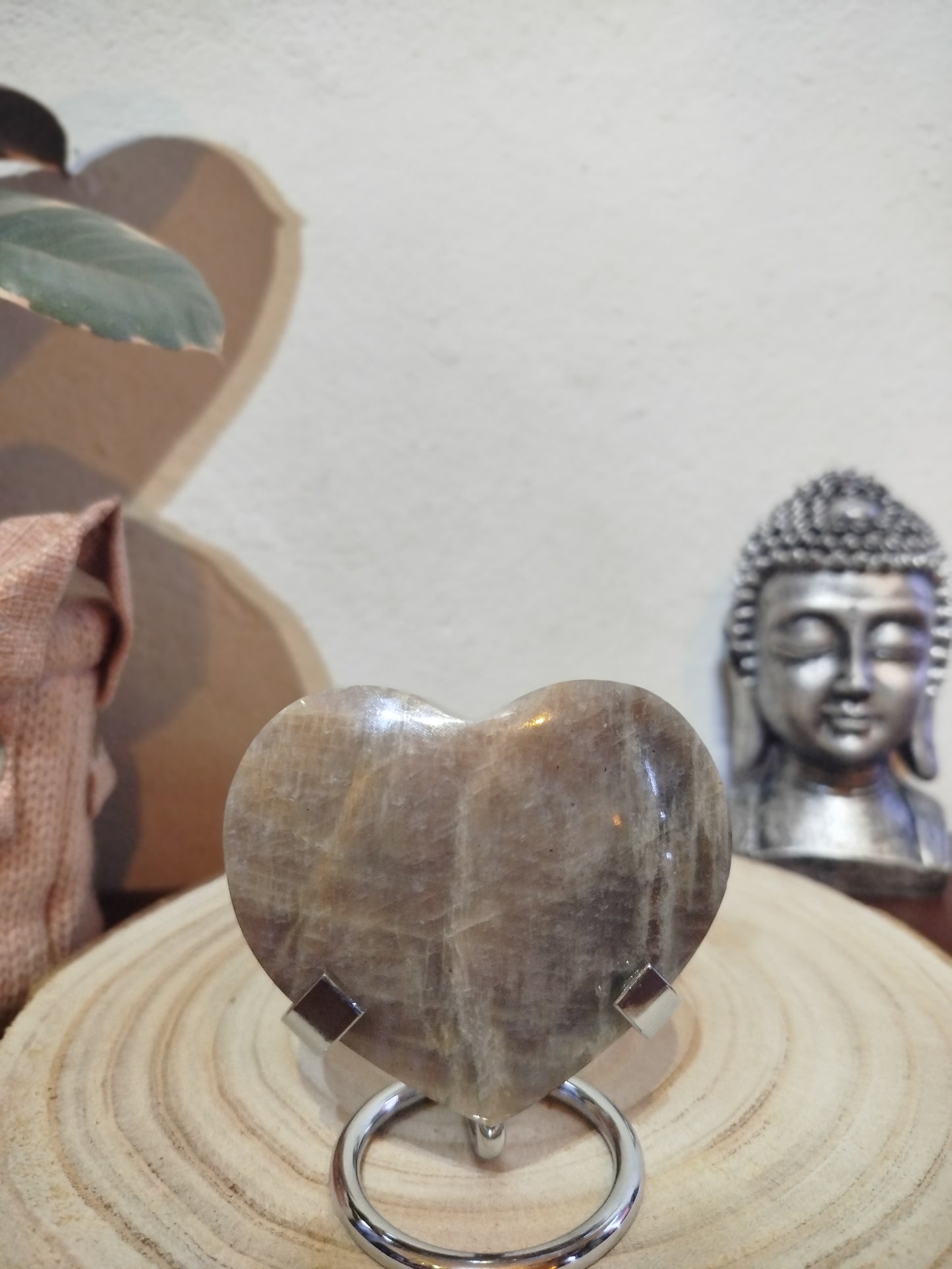 Coração Pedra da Lua