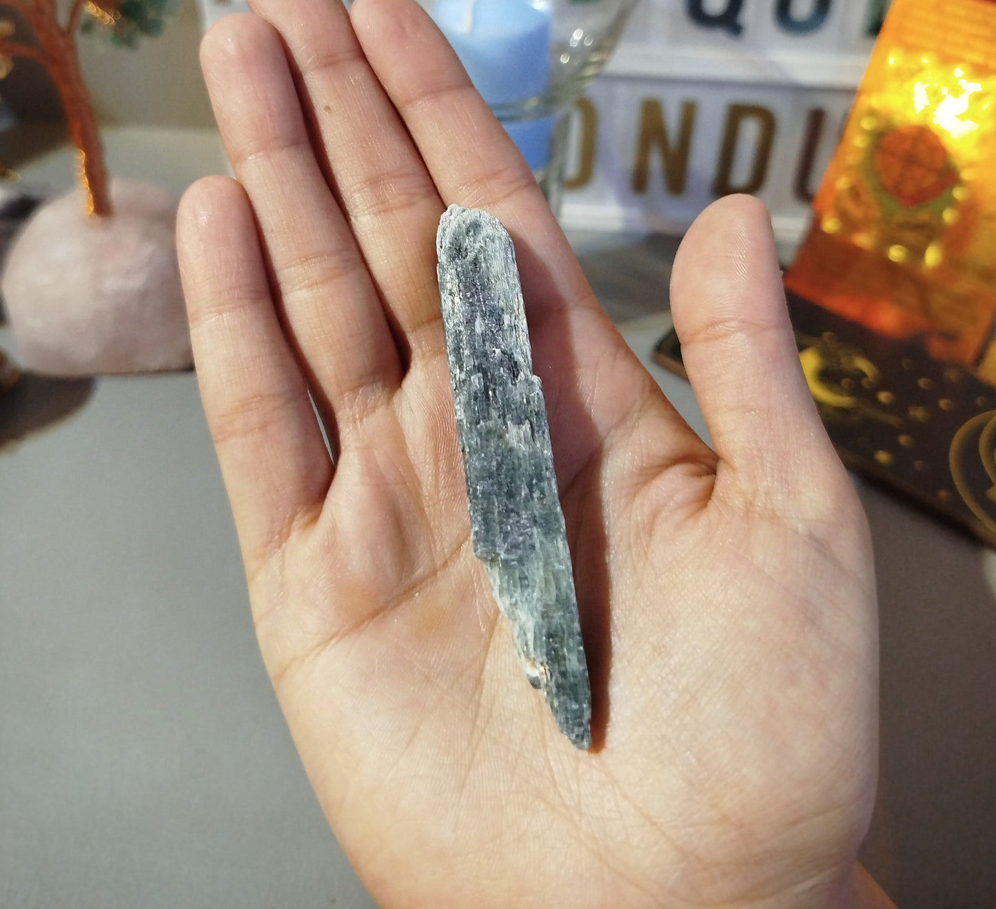 Cianita Verde Arcanjo Rafael