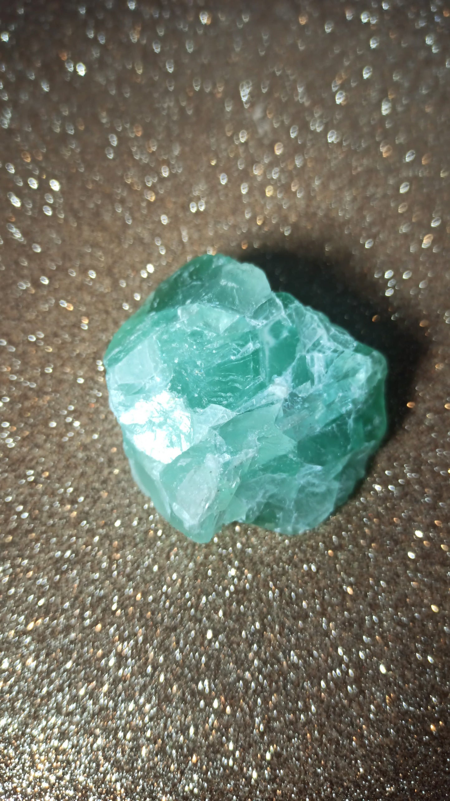 Pedra em bruto Fluorite