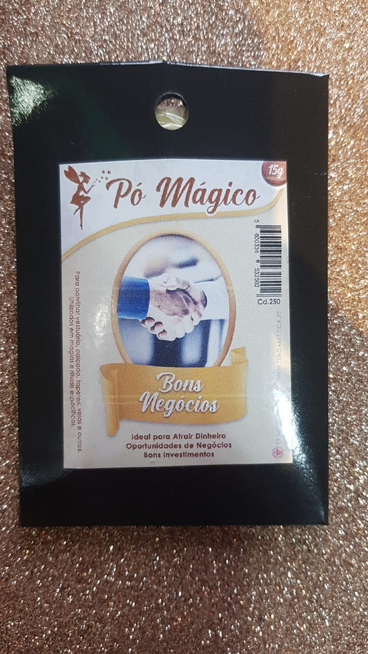 Pó Mágico Bons Negócios