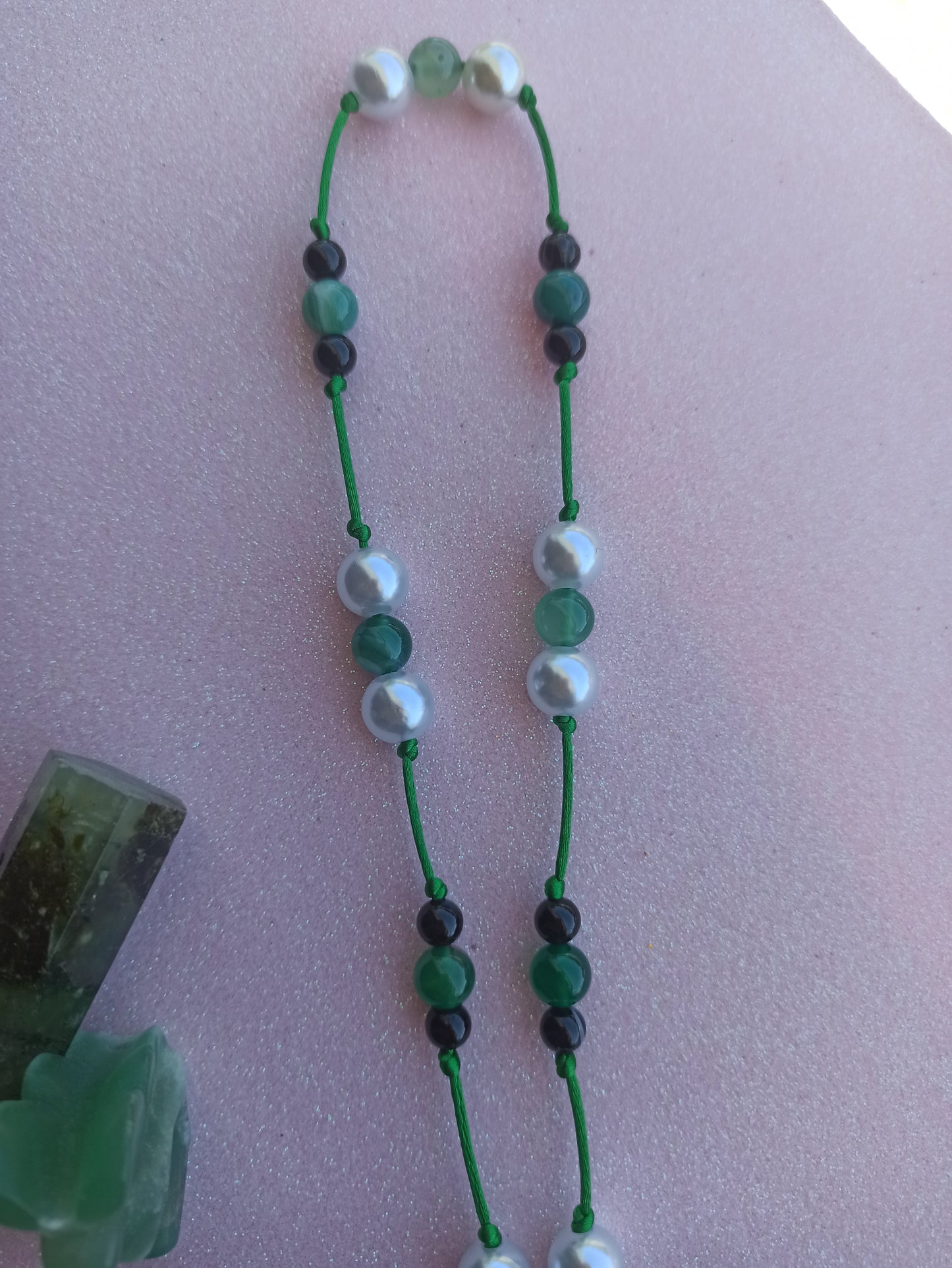 Conjunto Ajustável Ágata Verde